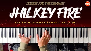 How to play Jhilkey Fire on the Piano 🎹 | Jhilkey and the Company | Piano Lesson