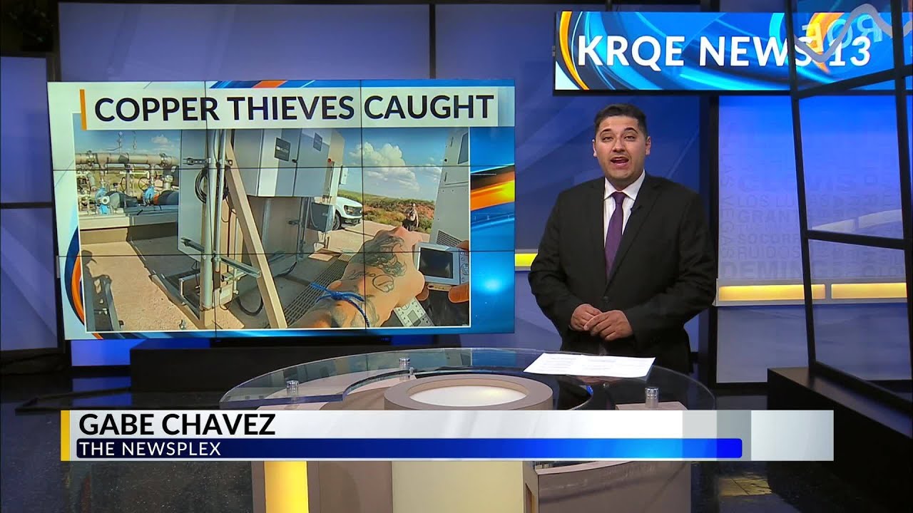 Four accused of stealing copper wire from Lea County oil fields - YouTube
