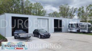 DuroBEAM Steel 60x100x19 Metal Building Kits DIY Hobby Workshop Structure DiRECT Review