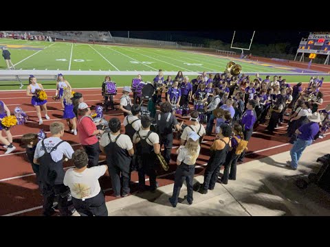 Early High School & Ballinger High School drum battle