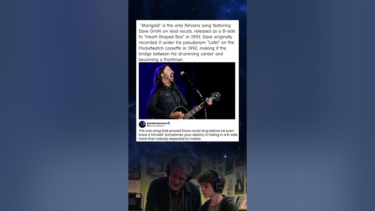 🎤 The Only Nirvana Song Dave Grohl Ever Sang