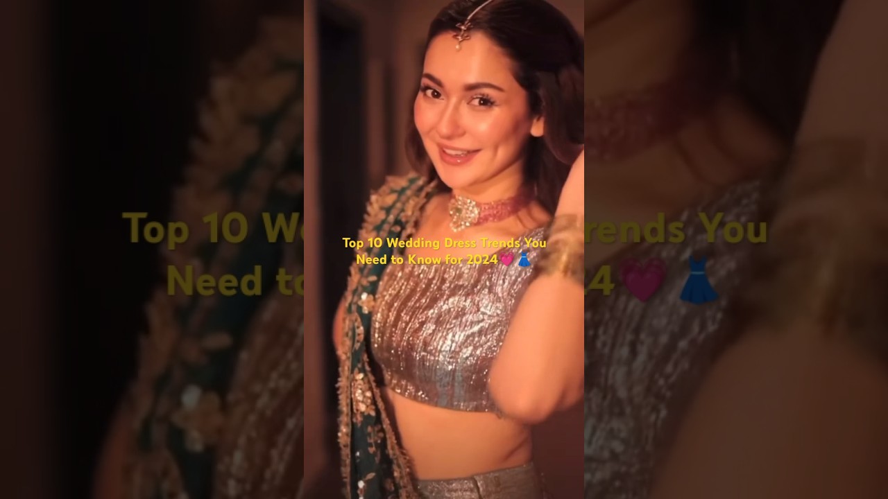 Top 10 Wedding Dress Trends You Need to Know for 2024 