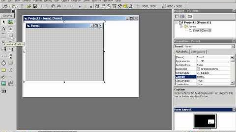 Microsoft Visual Basic 6.0 - Tutorials (Urdu) - Part 01 - Interface