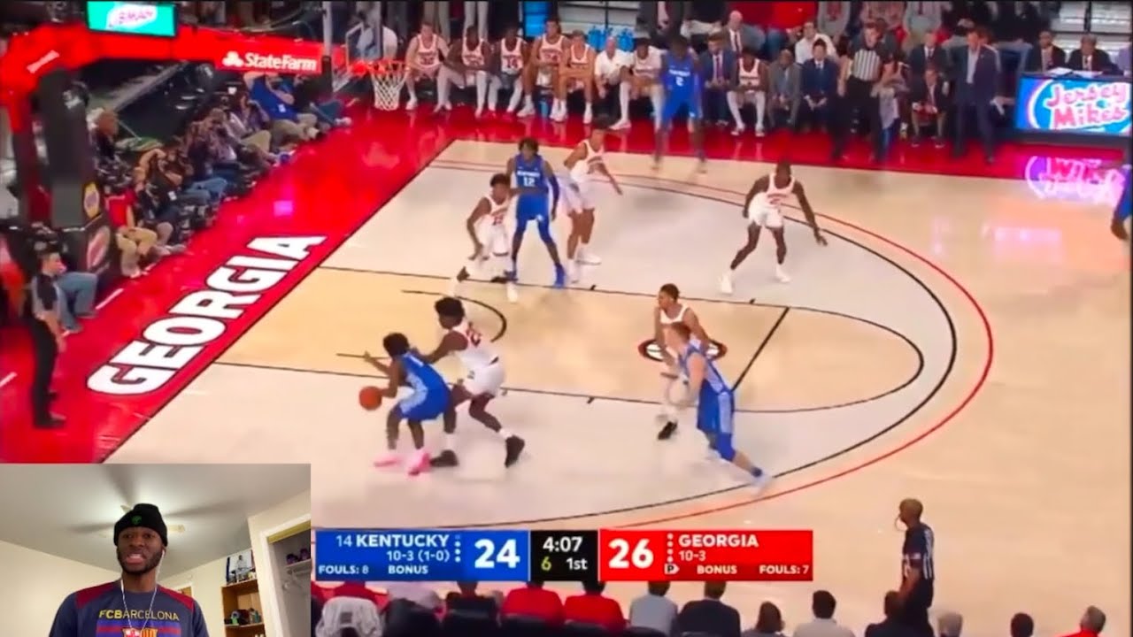 Jwill Reacts to Tyrese Maxey VS Anthony Edwards | College highlights🤯|