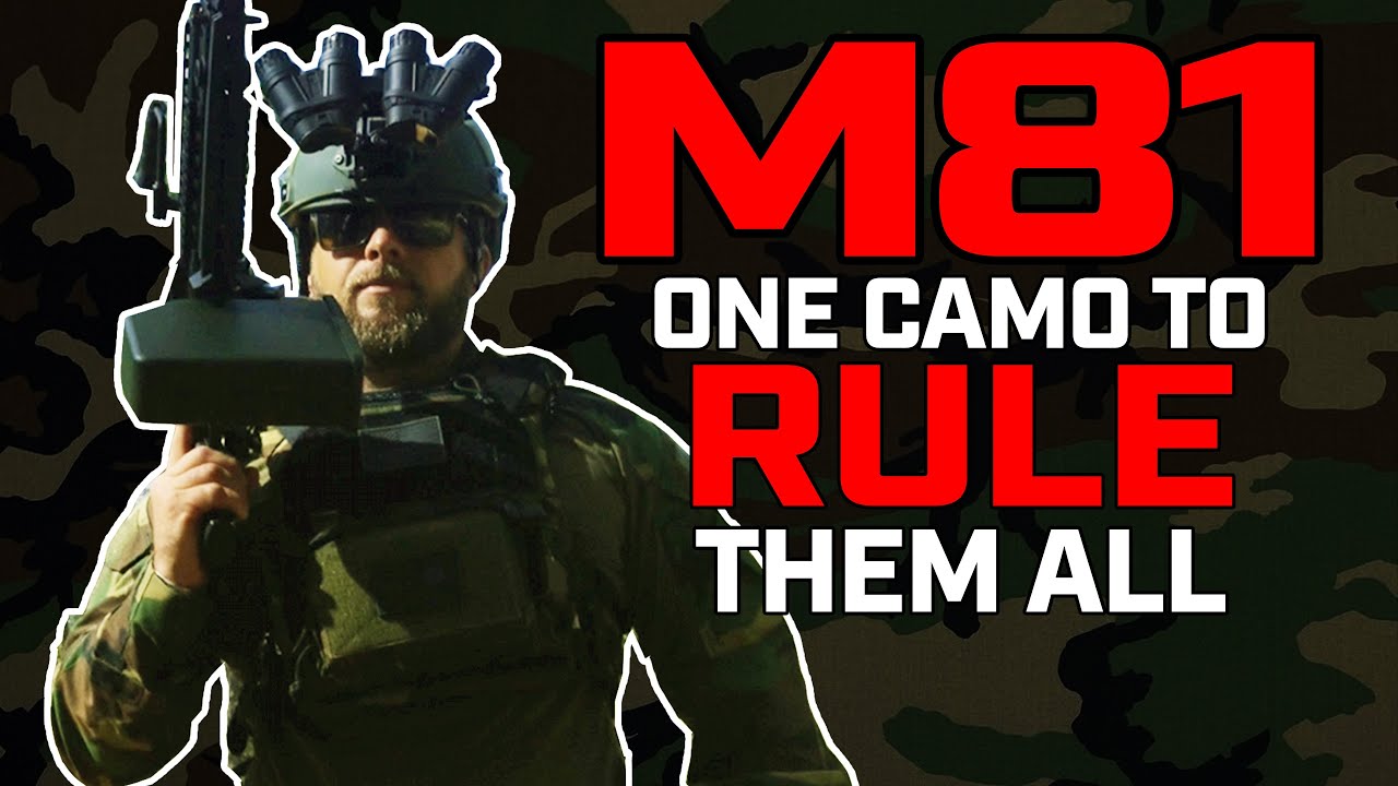 NEW M81 Woodland Camo (God's Plaid)