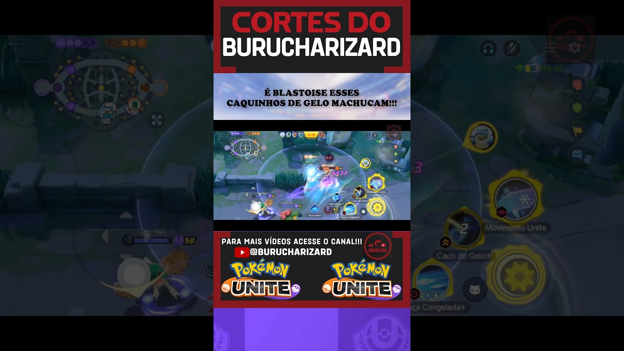 🤕🤕😂ESSES CAQUINHOS DE GELO MACHUCAM!!! POKÉMON UNITE 