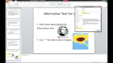 Creating Accessible Power Point Presentations