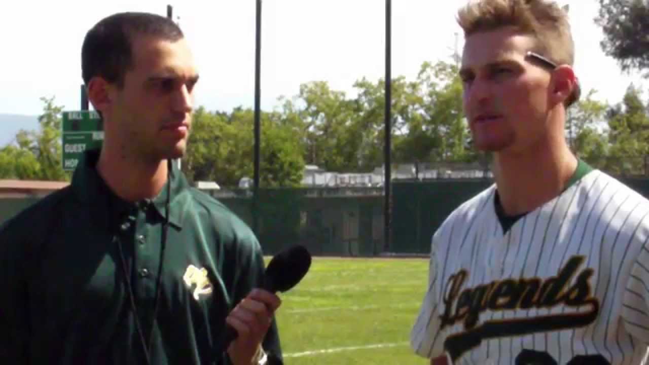 Menlo Park Legends Logan Trowbridge California Baseball Farm Club