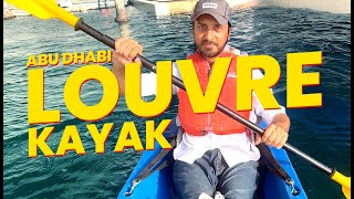 We Went Kayaking Around the Louvre Abu Dhabi! Insane Views!