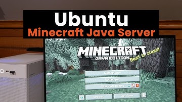 Running a Minecraft Java Edition Server on Ubuntu