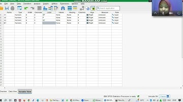 Tugas Akhir " Mengolah Data Menggunakan Aplikasi IBM SPSS Statistics" oleh Siti Nurhaliza (22059047)
