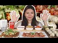 SUB)Mukbang/BBQ pork noodles/eating with Olivia/ASMR Eating/EATING SOUNDS