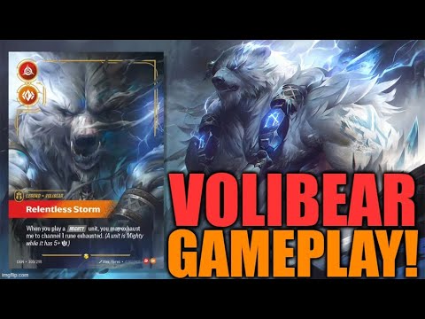 Volibear INSANITY! | Pixelborn RIFTBOUND | Deck List & Gameplay! - YouTube