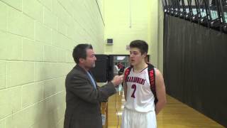 Michael Mayhew Interview after victory over Hebron 2 20 15
