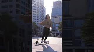Will I kick a GoPro when I am on Skate Dancing?😂📹 #longboard #skateboarding #shorts #gopro #vlog