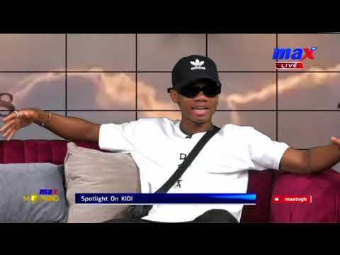 Full interview with KiDi on  Max Morning with your hosts ,Alex Kwesi Crassie  and Babie Adjoa Dapaah