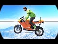 SNIPE THE FLYING BIKERS! (GTA 5 Funny Moments)