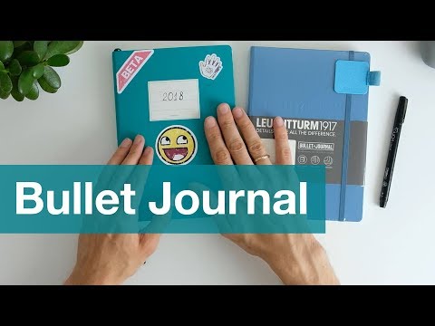 Как я веду ежедневник Bullet Journal в 2019. Система учета жизни