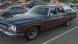 1973 Buick Estate Wagon. Full Walk Around minus Engine Bay - YouTube