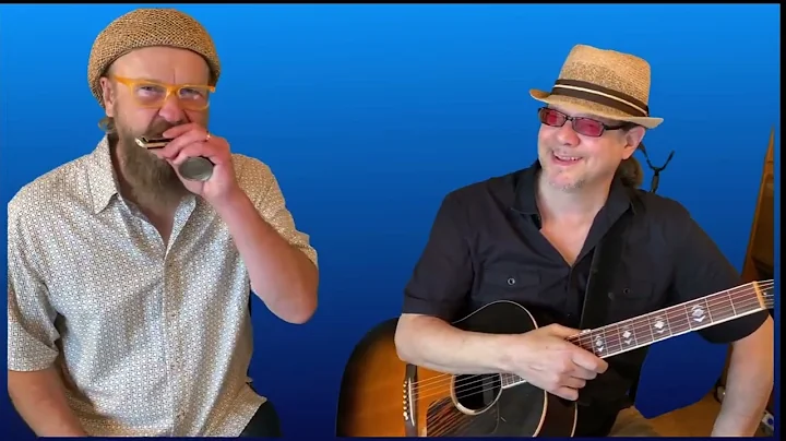 Chicago Blues Shuffle Groove for Guitar and Harmon...