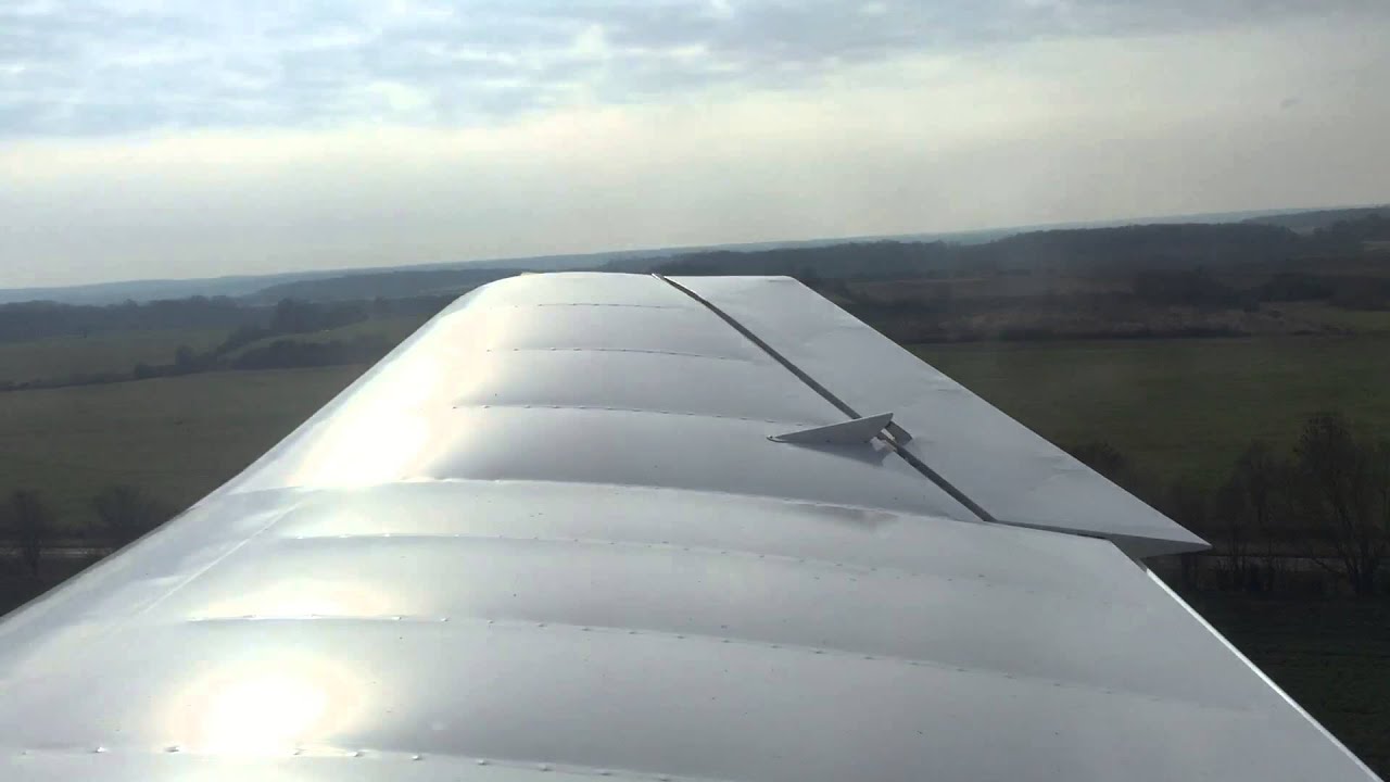 Hard landing at Spanhoe | Robin DR400