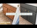 How To Paint Your Oak Cabinets (EASY!)