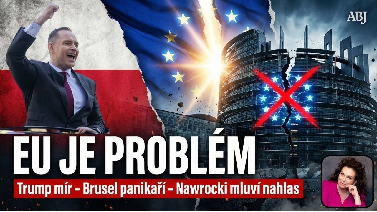 Polský prezident v Praze: EU je problém. Pravdu řekl až Trump. A Brusel panikaří.
