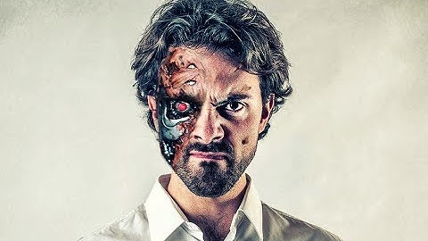 Photoshop Terminator Face Tutorial