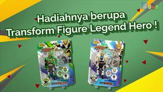Giveaway- Legend Hero - Mainan Legend Hero Transform Figure Ganwu Dan Tejha