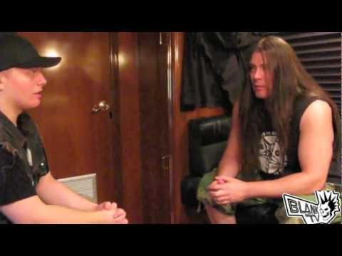 Cannibal Corpse - BlankTV Interview (Pat O'Brien) The Summer Slaughter 2012