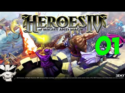 Прохождение Heroes of Might and Magic IV. Часть 1. Кампания Героев IV. Сложность - мастер.