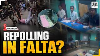 Bengal Phase 2 Polls: Falta ‘Vote Button Blocked’ Row | BJP Demands Repoll