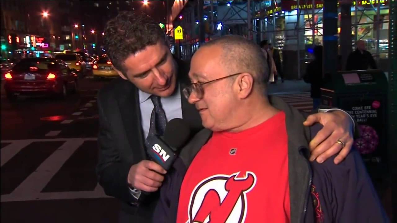 Hilarious Devils Fan Hates on the Rangers! 12/11/12 [HD] - YouTube