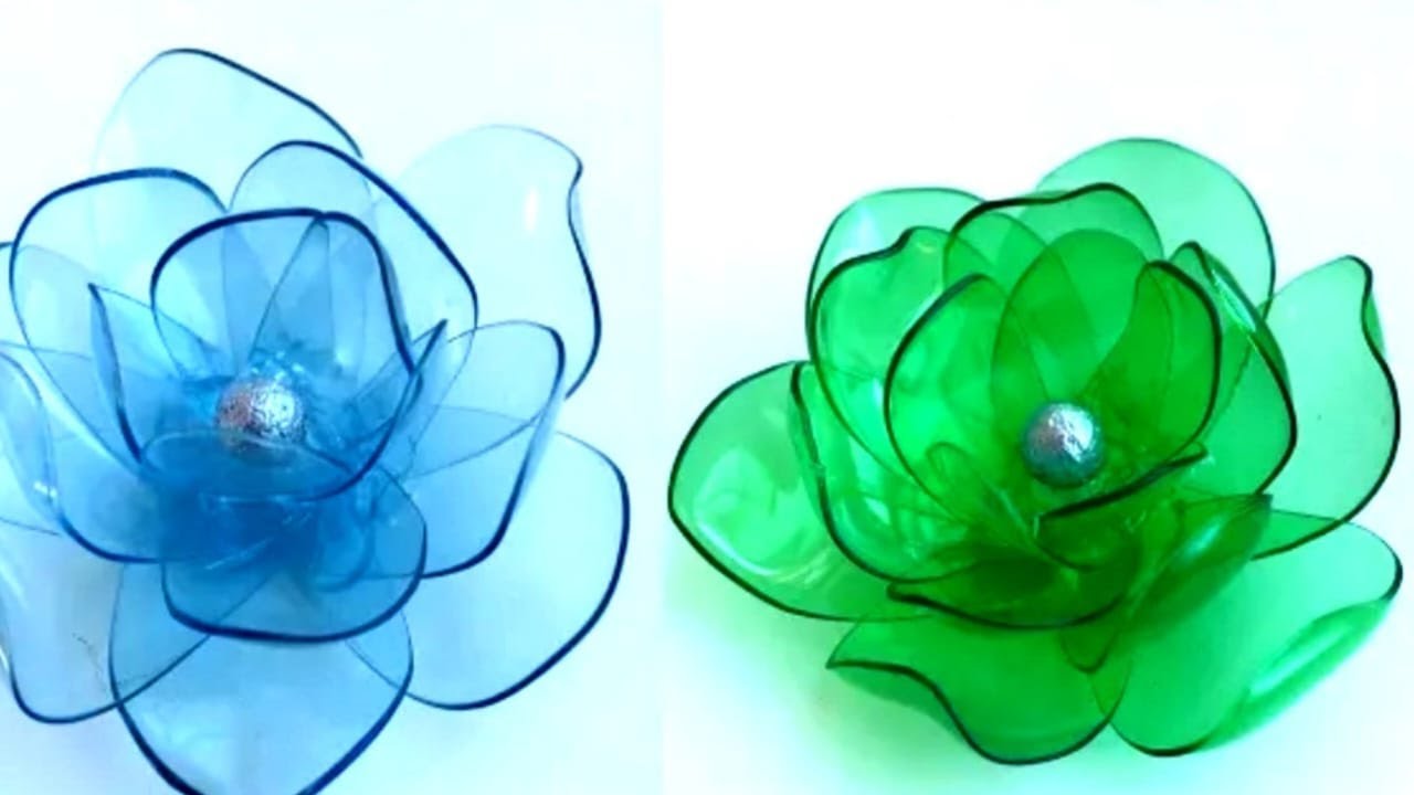 How To Make Plastic Flower Plastic Bottle Decoration Bottle Crafts How To Make Plastic Flower Plastic Bottle Decoration Bottle Crafts