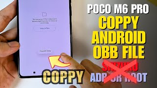How to access Android Data and OBB folder & transfer files Poco M6 Pro screenshot 3