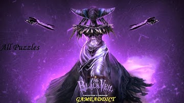 MYSTERY CASE FILES THE BLACK VEIL COLLECTORS EDITION INSANE DIFFICULTY : All Puzzles