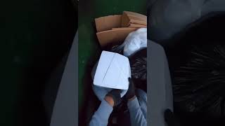 I Went Dumpster Diving Behind The Apple Store...