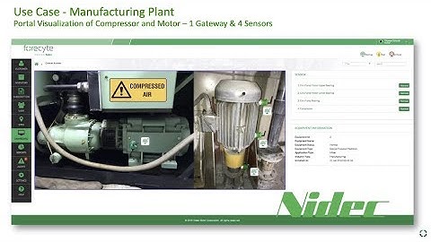 Forcyte by Nidec - Remote motor and system monitoring