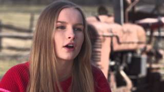 The Visit Official Movie Interview - Olivia DeJonge