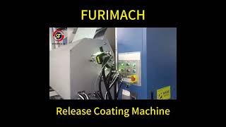 High-speed Release Coating Machine #FURIMACH Solventless Silicone 5-roller Coating Head & UV Curing