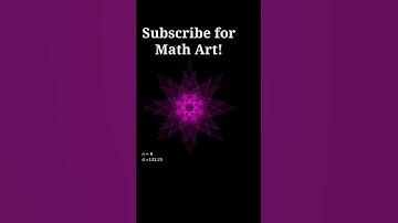Maurer Rose: 8-Fold Sacred Geometry in Motion #shorts