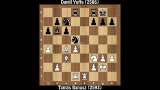 Tamás Banusz (2593) vs Daniil Yuffa (2586) || TCh-HUN 2025-26, Round 8