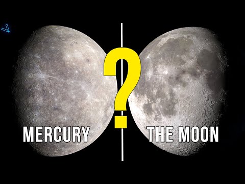 Video: Waarin verschilt Mercurius van de maan?