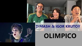 DIMASH & IGOR KRUTOY - OLIMPICO Reaction