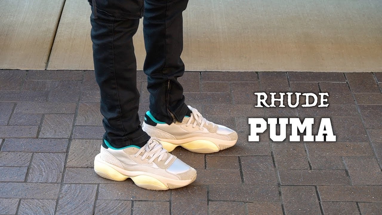Puma x Rhude Alteration NU on foot.