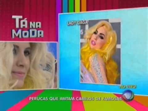 Programa do Gugu –  Lully Hair mostra perucas que imitam cabelos das Celebridades.