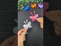 Beautiful butterflies made with pipe cleaners #shorts #diy #PipeCleanerCrafts