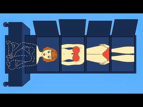 How does the origami box magic trick work