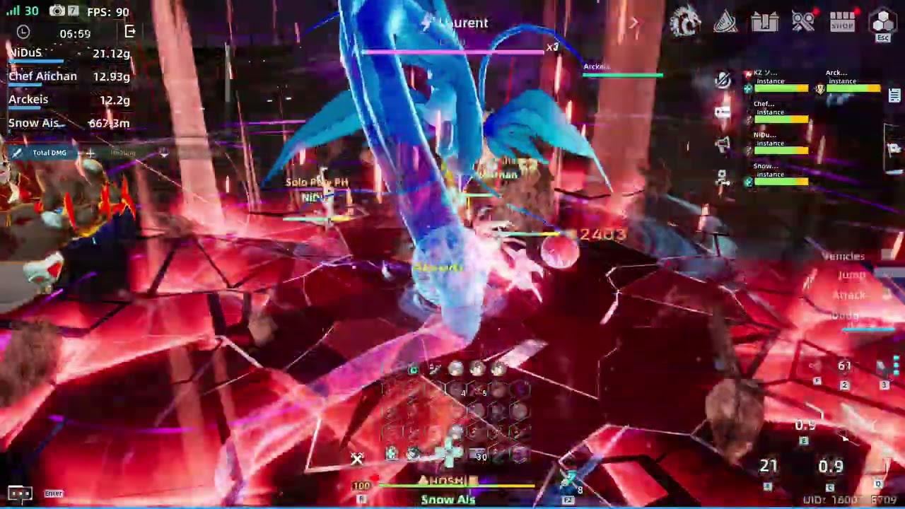 Tower of Fantasy   Stellar Manhunt 5 man raid