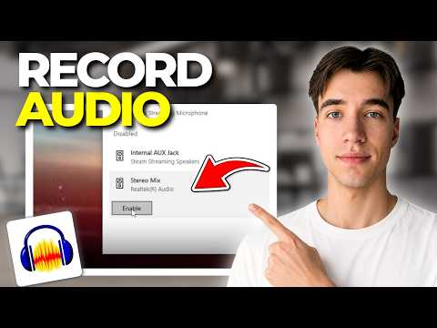 How To Record Audio From A Computer With Audacity | Tutorial 2026